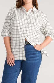 Universal Standard The Artist Poplin Shirt