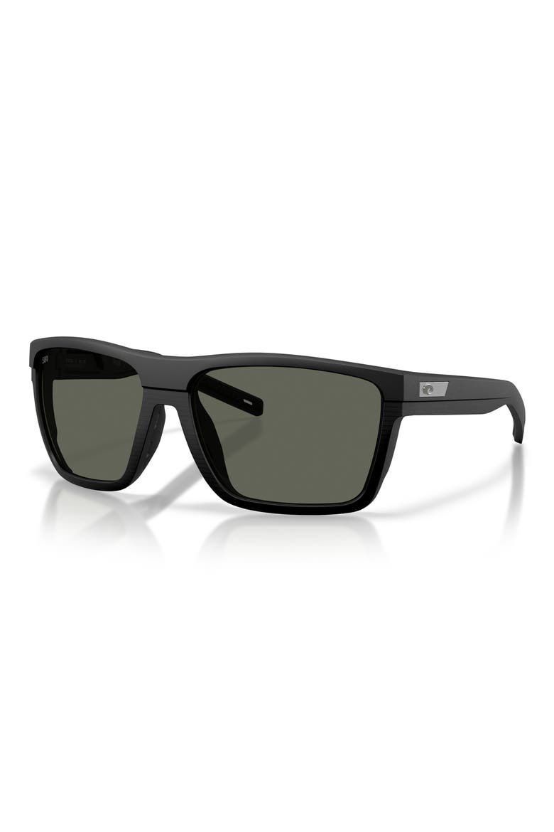 Pargo 61mm Polarized Square Sunglasses, Alternate, color, NETPLUS BLACK / GRAY