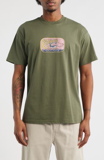 Carhartt Work In Progress Sardinas Organic Cotton Graphic T-Shirt