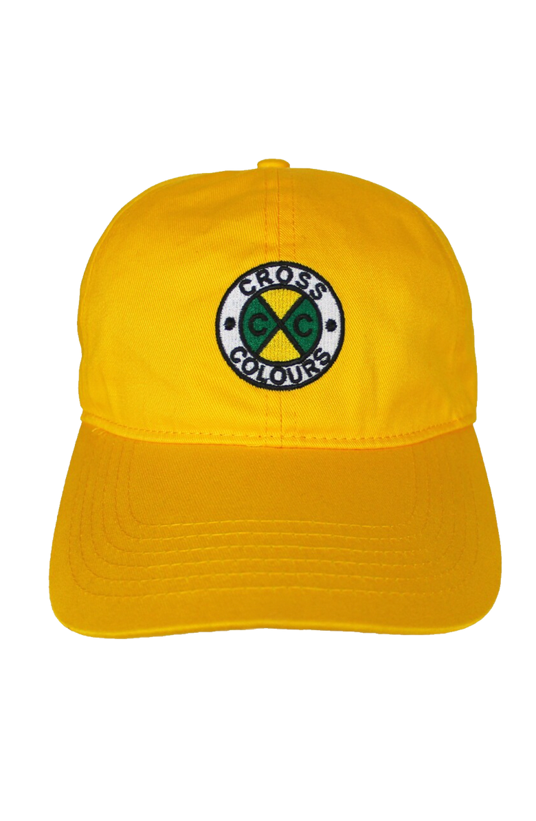 Cross Colours Circle Logo Embroidered Dad Hat, Main, color, 