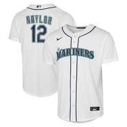 Nike Youth Nike Josh Naylor White Seattle Mariners Baseline Jersey