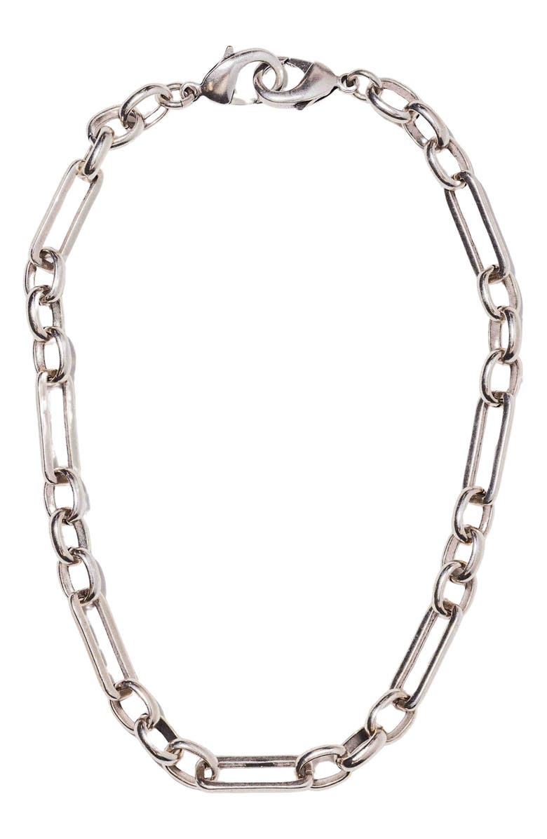 Child of Wild The Raven Chain Necklace, Alternate, color, Silver