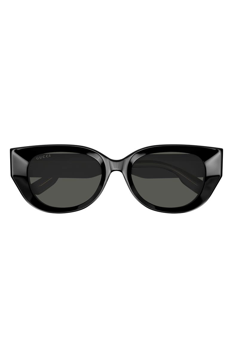 Gucci 54mm Cat Eye Sunglasses, Main, color,