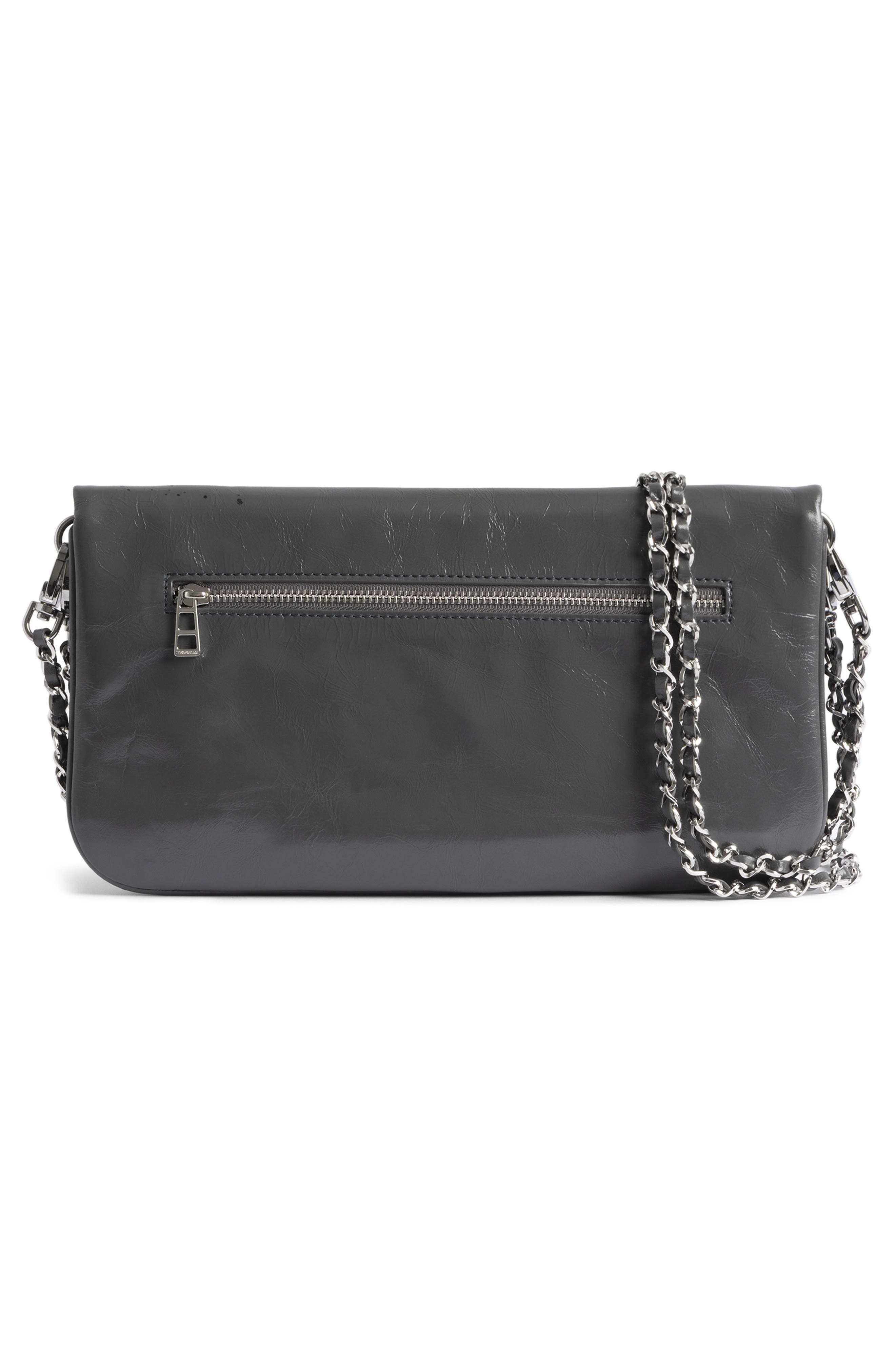 Zadig & Voltaire Rock Humberto Clutch, Alternate, color, Road