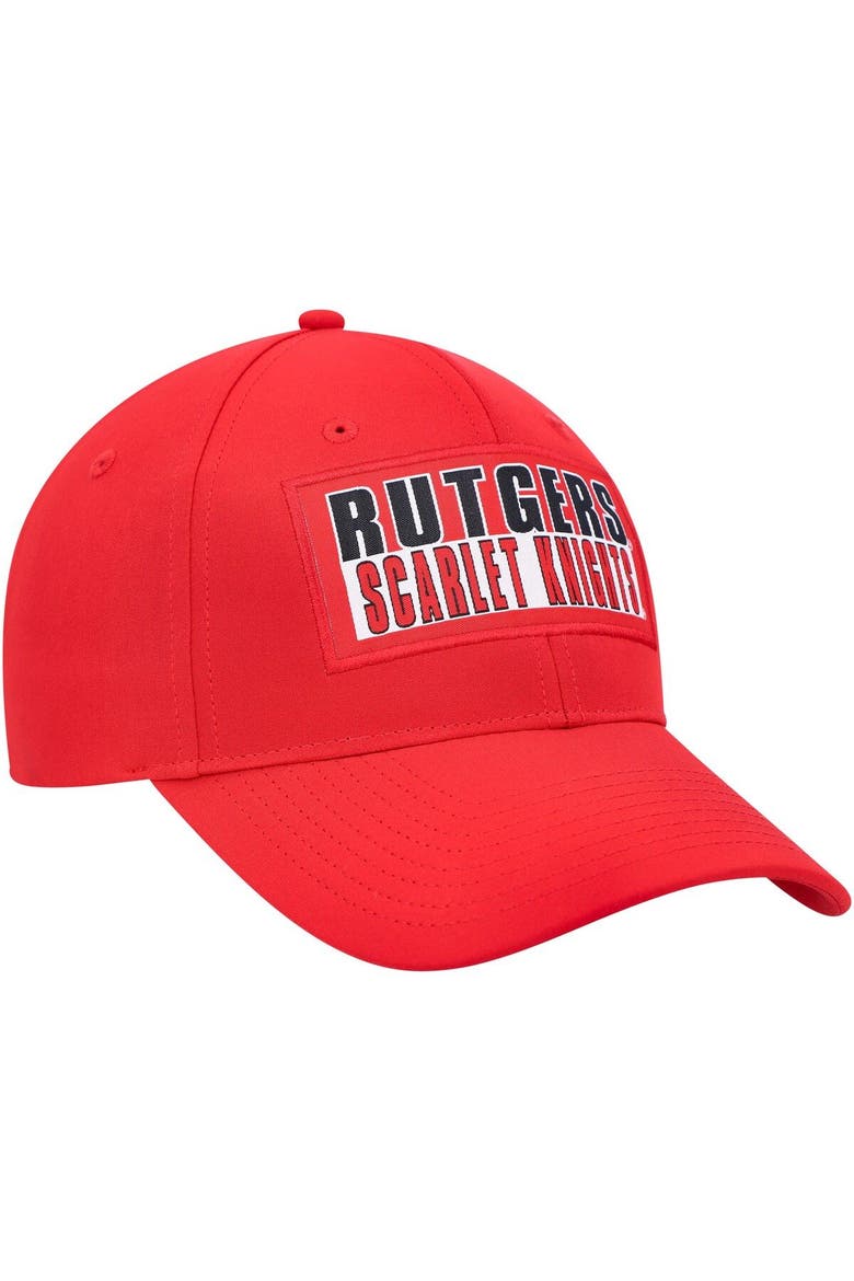 Men's Colosseum  Scarlet Rutgers Scarlet Knights Positraction Snapback Hat, Alternate, color, Scarlet