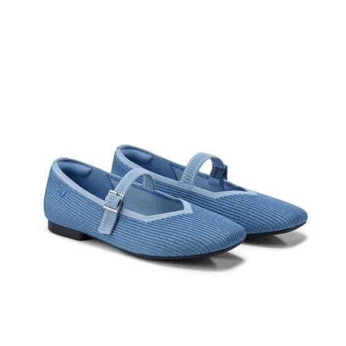 Vivaia Square-toe Mary-jane In Denim Blue