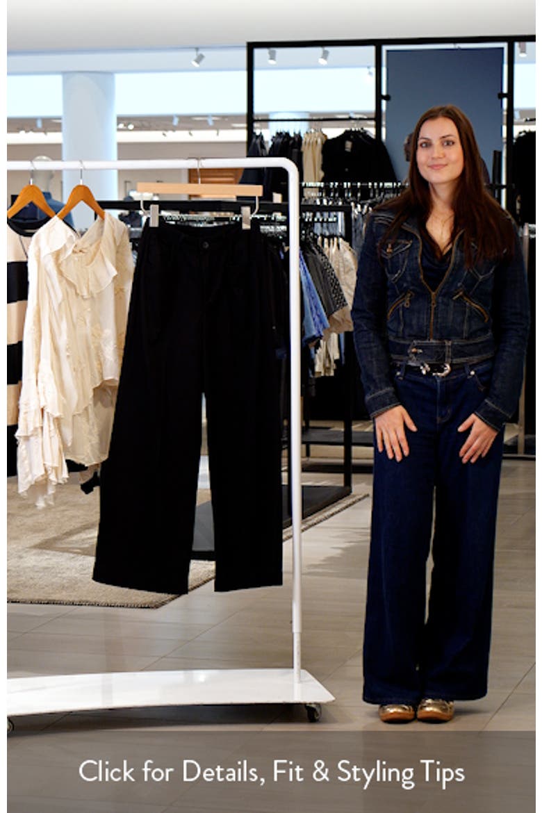 Five-Pocket Wide Leg Pants video