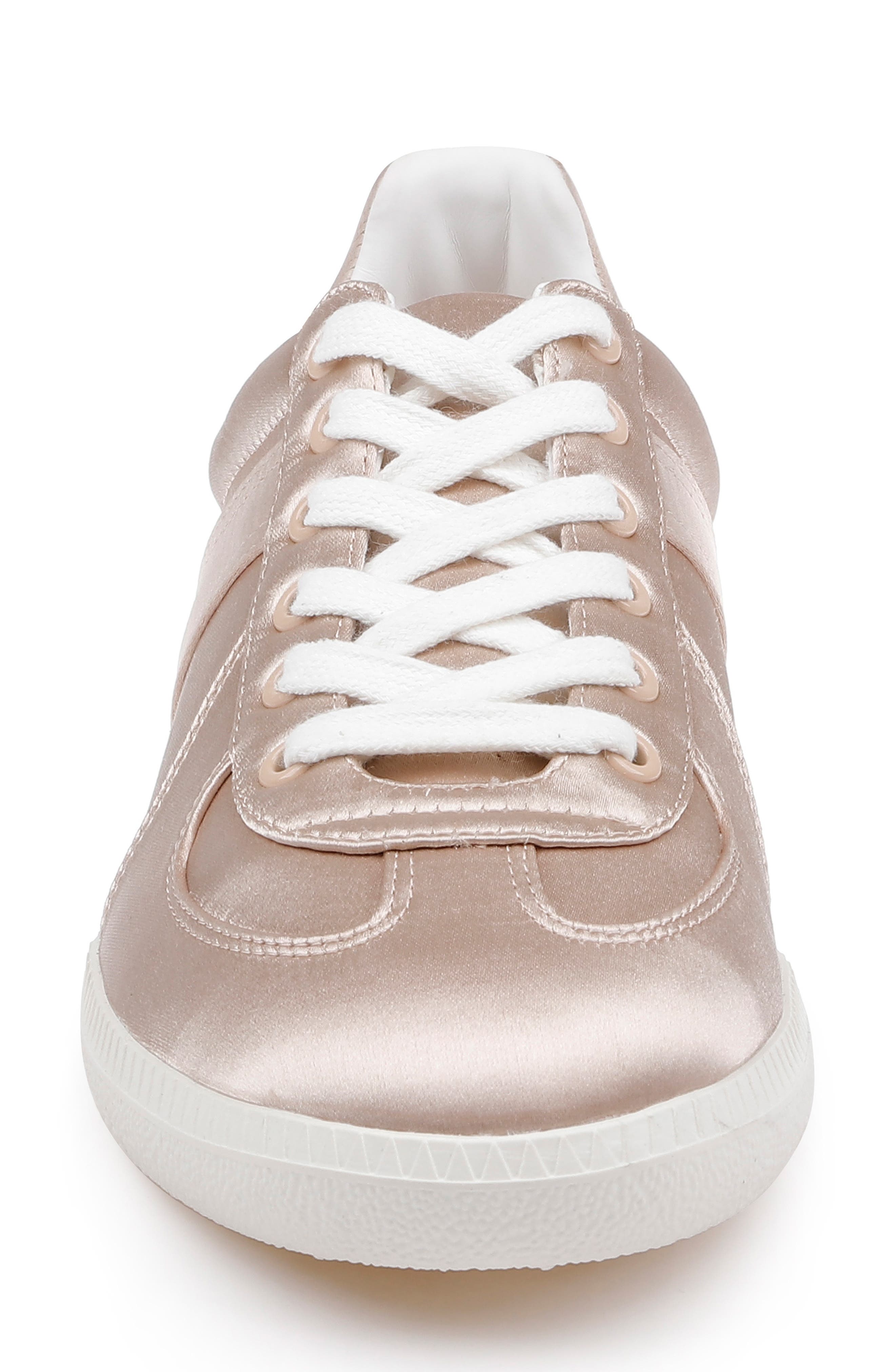 Imara Sneaker, Alternate, color, NUDE SATIN