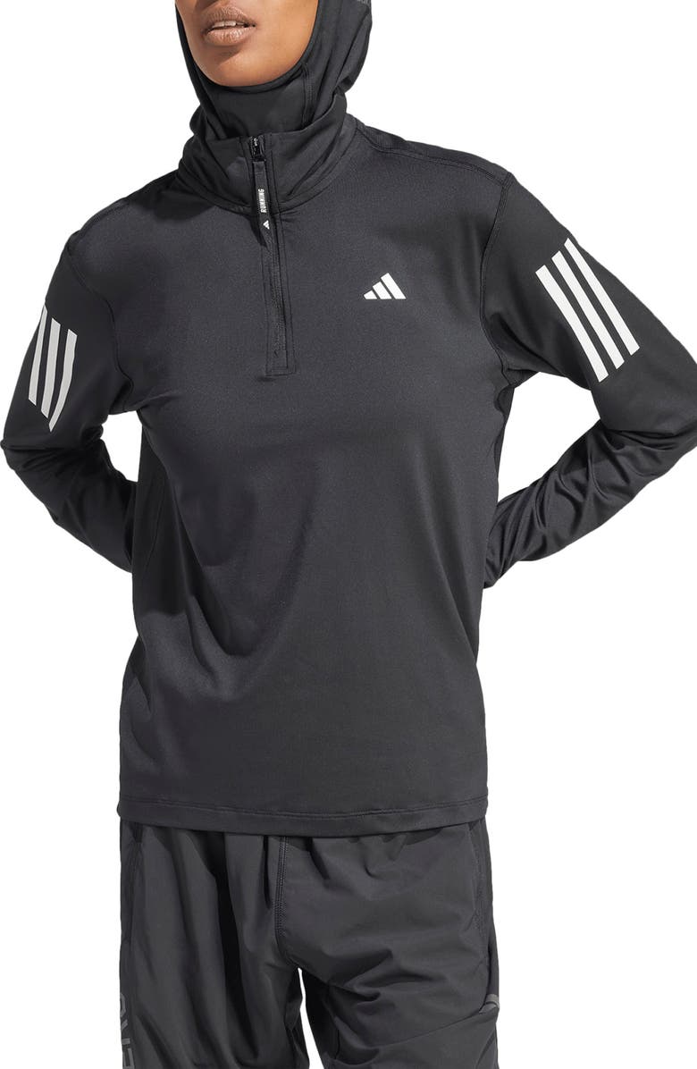 adidas Own the Run Half Zip Jacket, Main, color, 