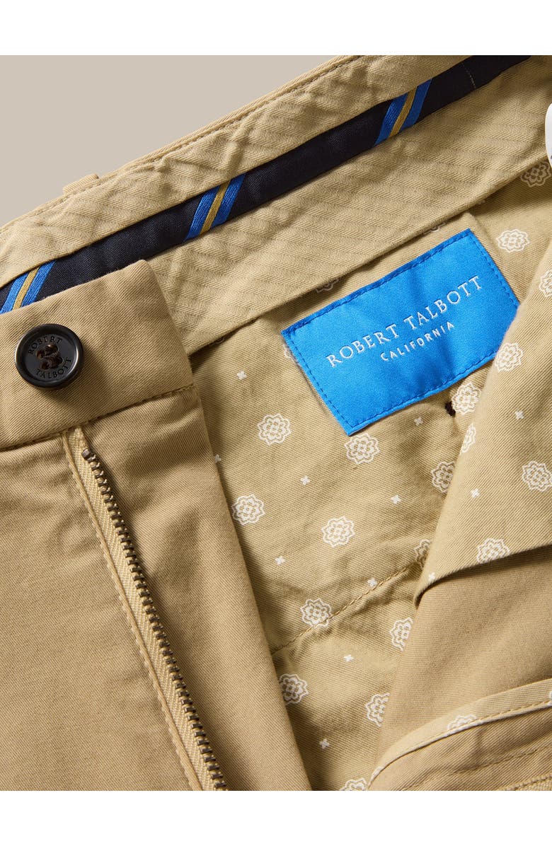 Robert Talbott Douglas Chino Pant, Alternate, color, Khaki