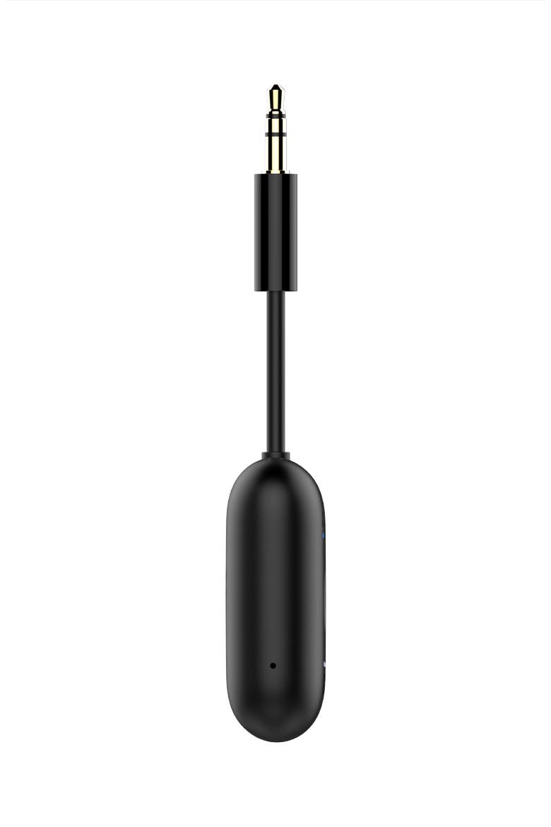 Connect Air In-Flight Bluetooth Wireless Audio Transmitter for AirPods & Headphones, Alternate, color, Black