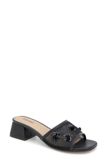 Esprit Sunny Block Heel Sandal In Black