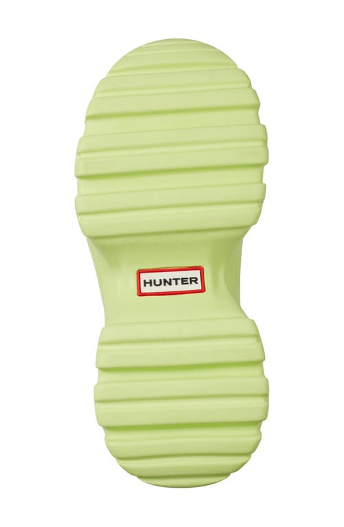 Hunter Bryce Platform Mule In Yellow 700