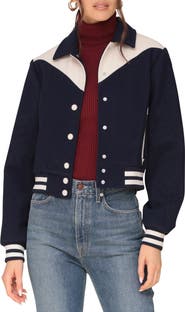 Avec Les Filles Western Bomber Jacket