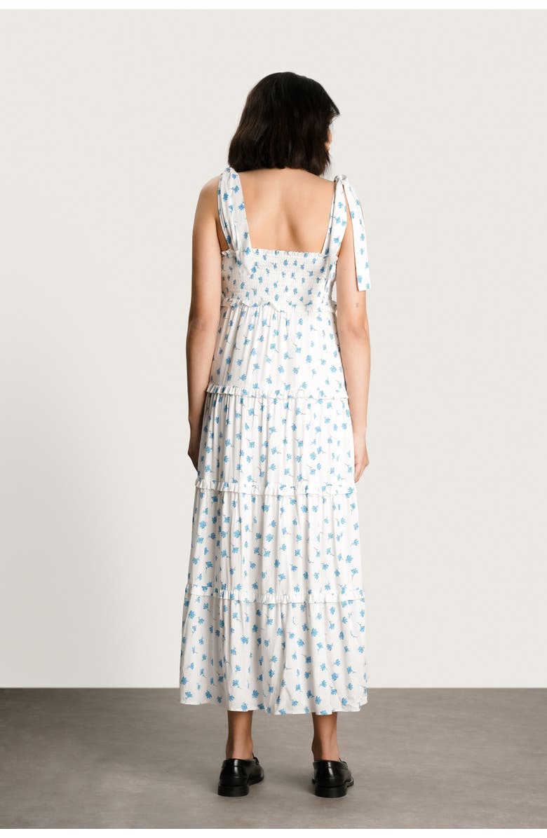 Nom Maternity Mara Maternity & Nursing Maxi Dress, Alternate, color, Blue Floral