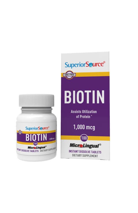 Biotin Sublingual Dissolving Tablets