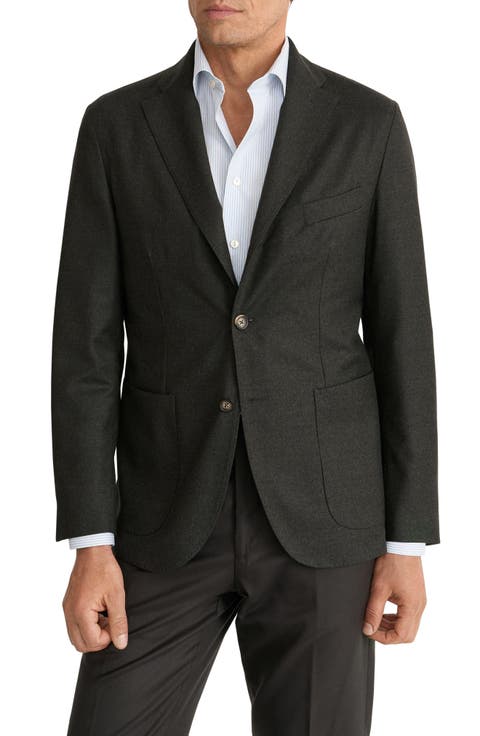 Wool Flannel Sport Coat