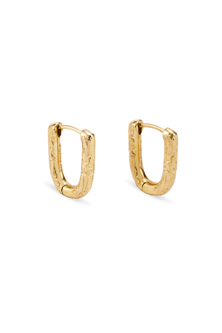 Daphne Amelia Earrings, Main, color, Gold