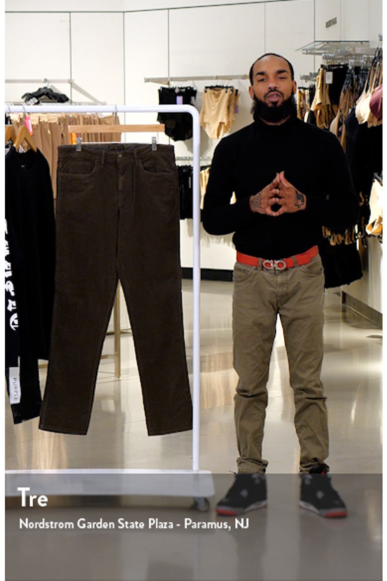 Stretch Corduroy Five Pocket Pants video