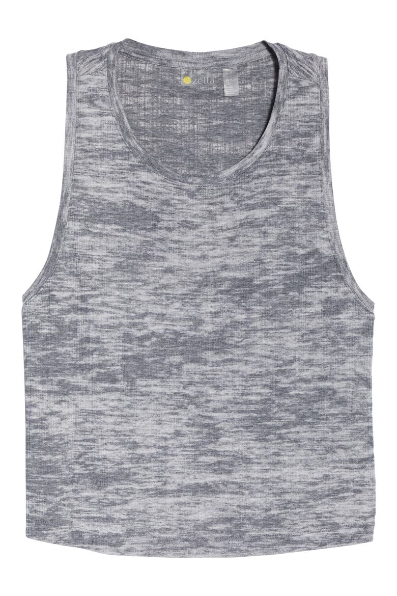 Work For It Crop Tank, Alternate, color, BLACK