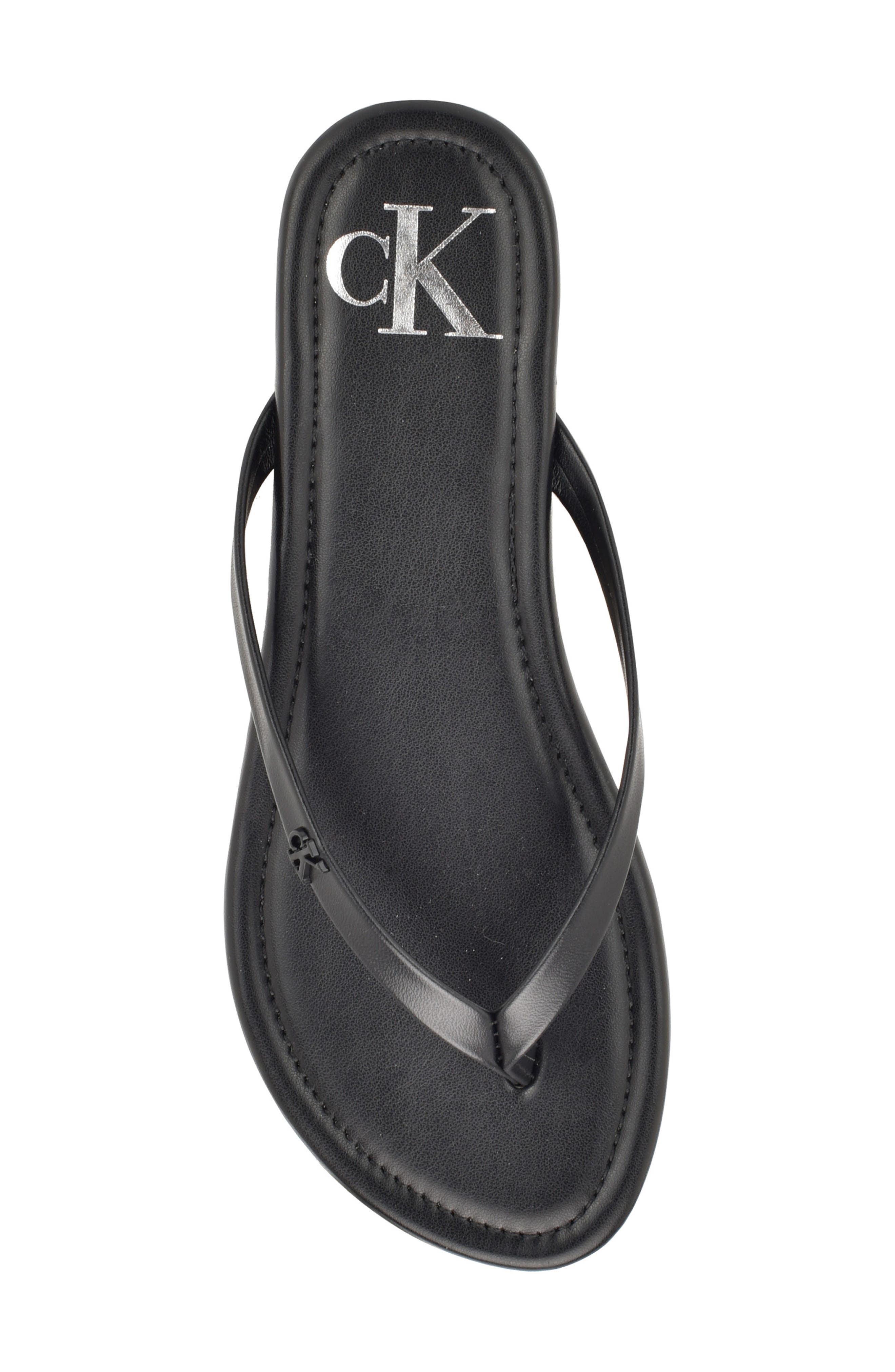 Calvin Klein Crude Flip Flop, Alternate, color, 