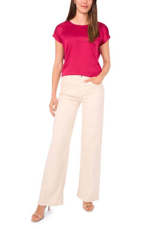Halogenr Halogen(r) Charmeuse Top In Red