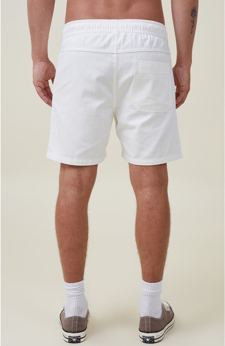 Cotton On Men's Easy Short, Alternate, color, White Texture