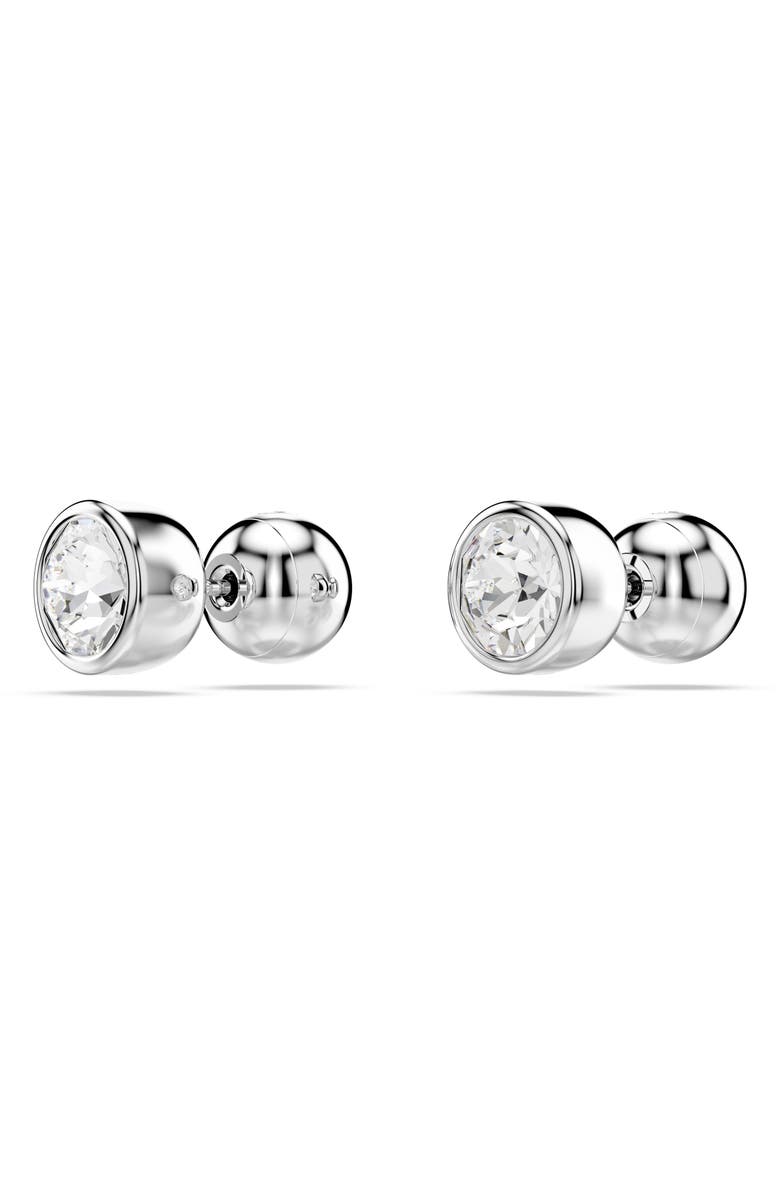 Swarovski Imber Crystal Stud Earrings, Alternate, color, Silver
