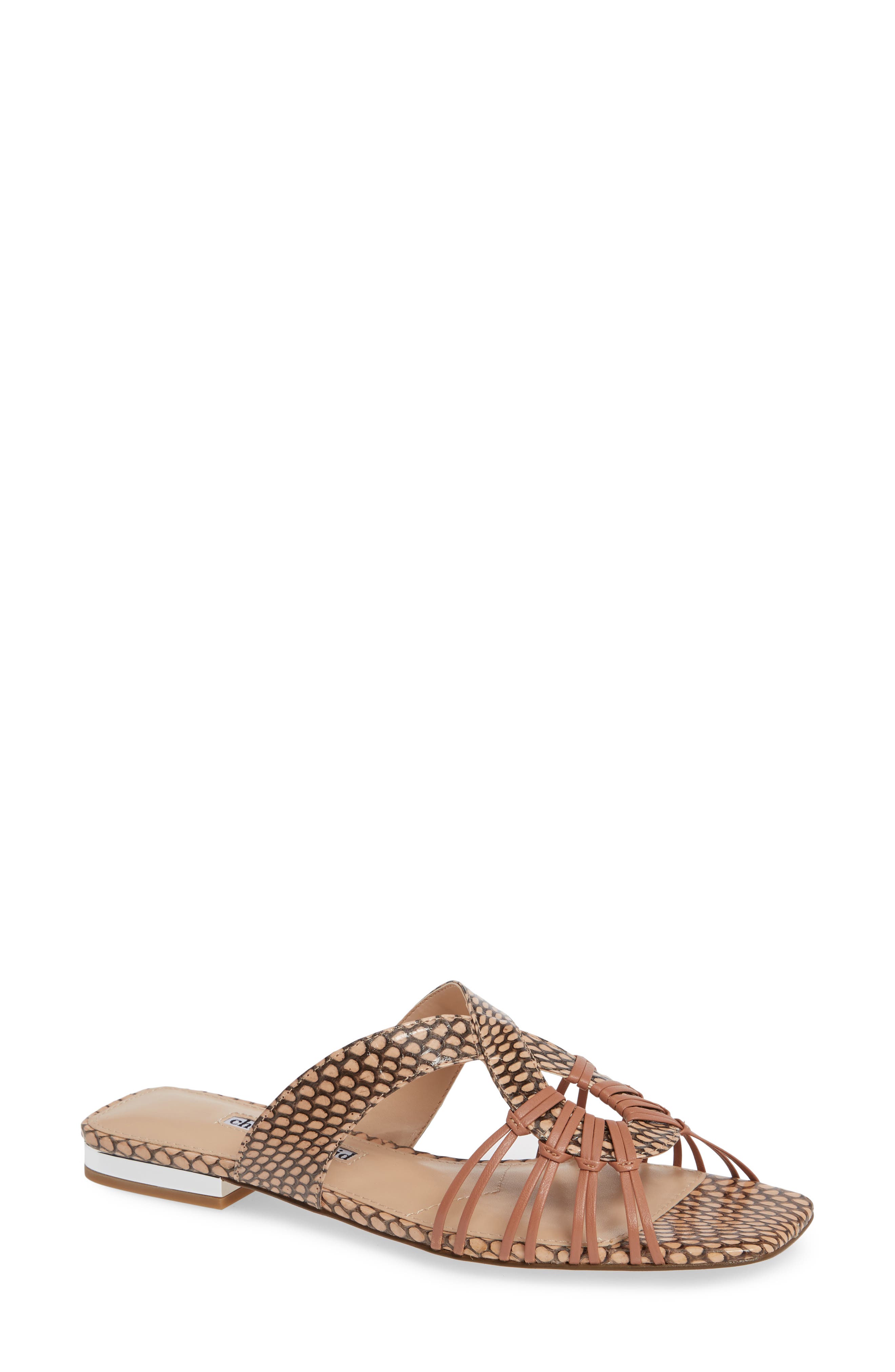 Silvy Sandal, Main, color, PETAL SNAKE PRINT LEATHER