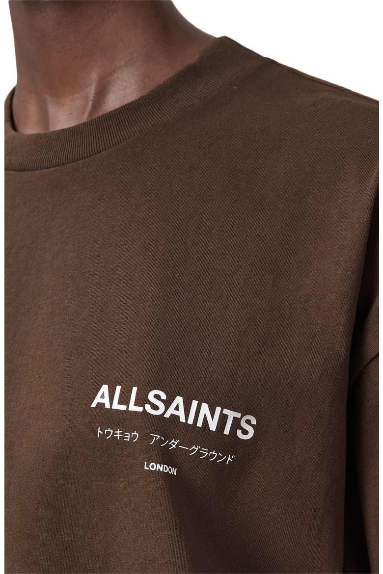 Underground Etta Cotton Graphic T-Shirt, Alternate, color, BOTTLE BROWN