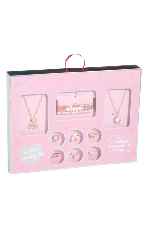 Kids' 11-Piece Jewelry Gift Box Set