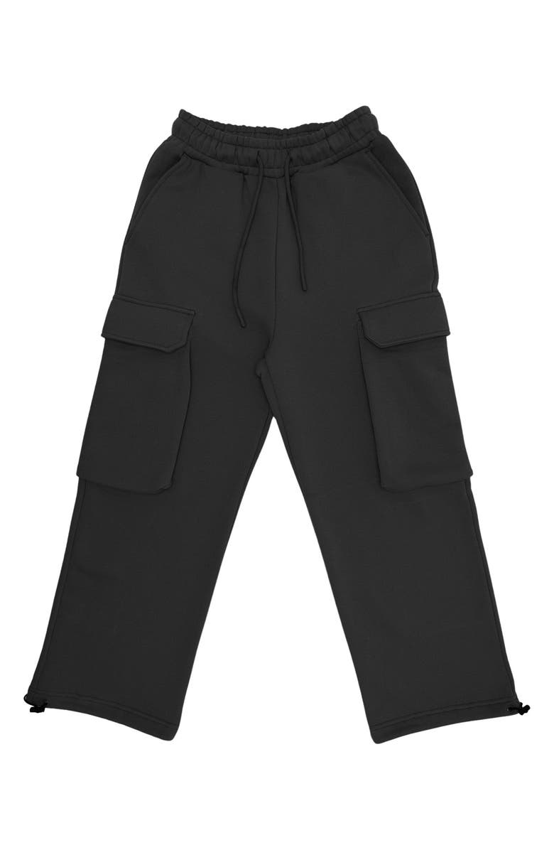 STUDENTS Highlands Cargo Sweatpants, Alternate, color, Black