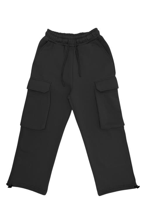Students Highlands Cargo Sweatpants In Black