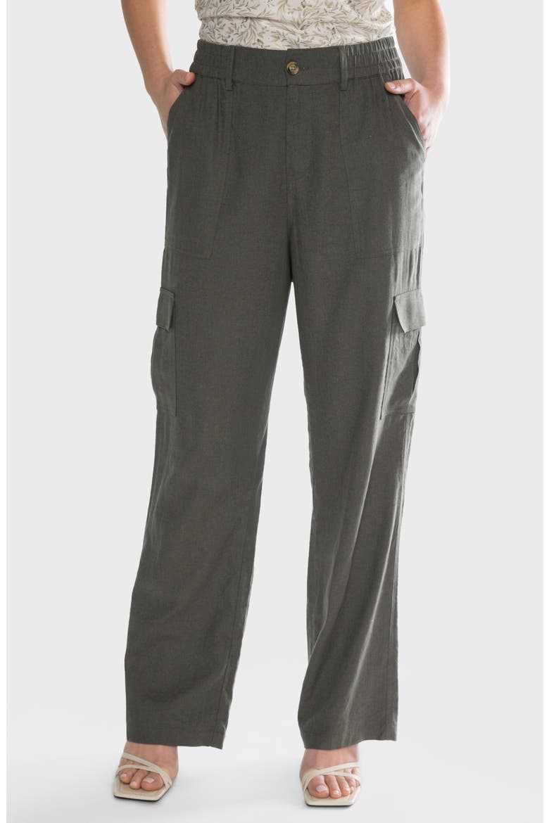 Harrsion Relaxed Cargo Pants, Main, color, DARK OLIVE