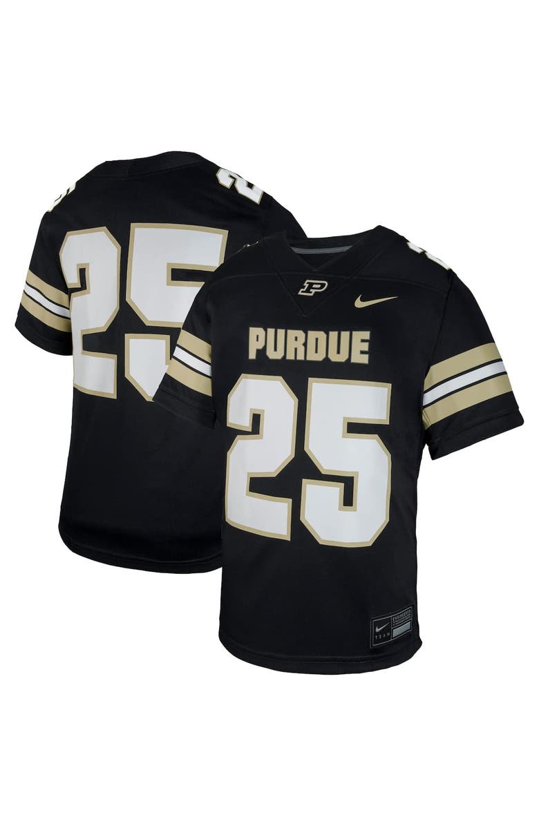 Nike Youth Nike #1 Black Purdue Boilermakers  Untouchable Replica Game Jersey, Main, color, Black