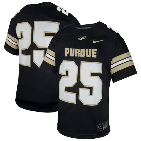 Youth Nike #1 Black Purdue Boilermakers  Untouchable Replica Game Jersey
