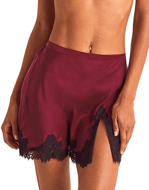 Vegan Atelier Collection Silk Slip Skirt Lingerie