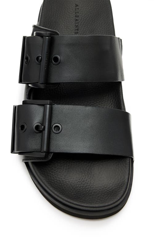 Allsaints Sian Slide Sandal In Black