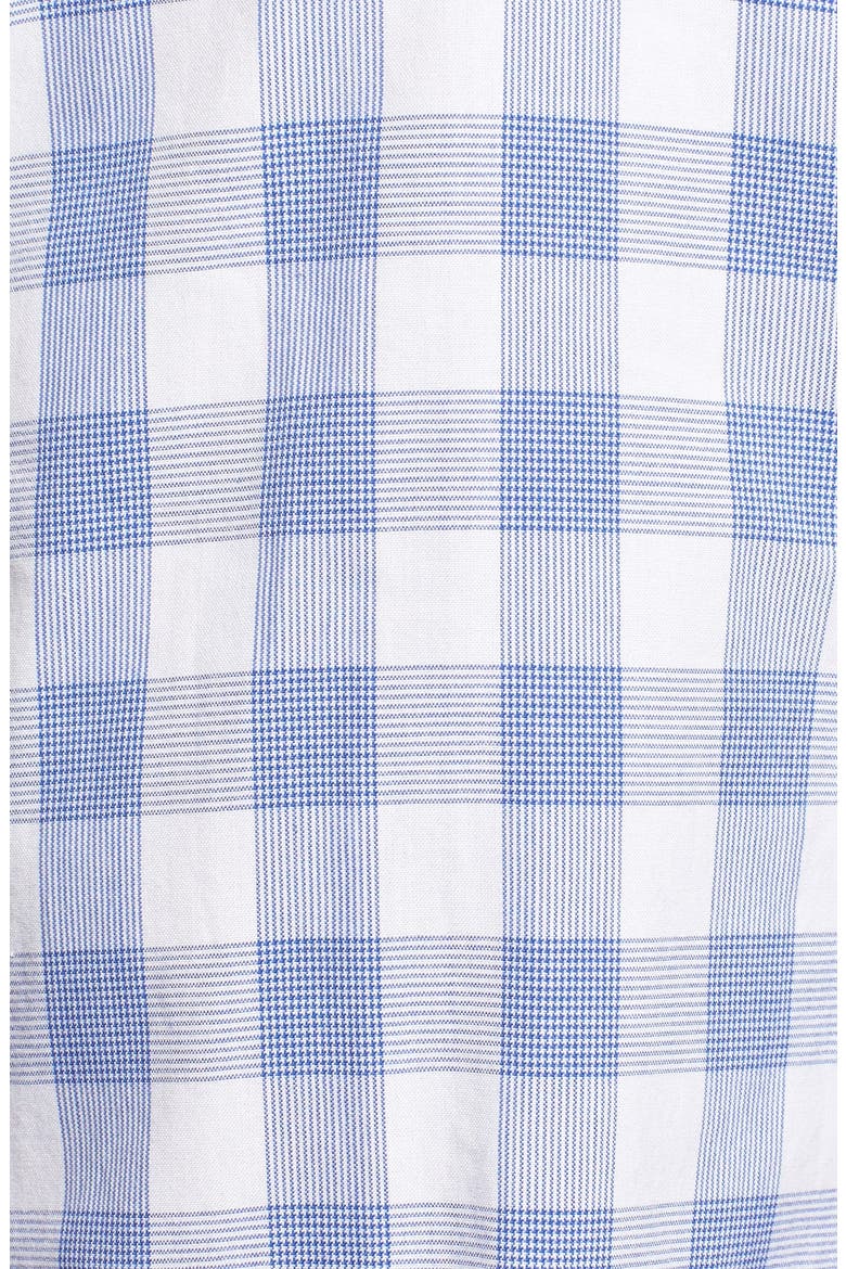 Slim Fit Check Sport Shirt, Alternate, color, BAY BLUE ATLANTIC CHECK