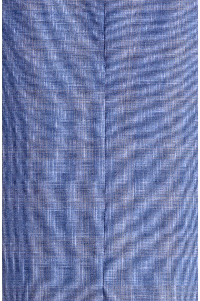 Plaid Wool Sport Coat, Alternate, color, LIGHT BLUE