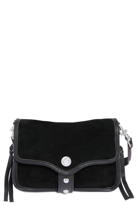Mini Great Escape Suede Crossbody Bag