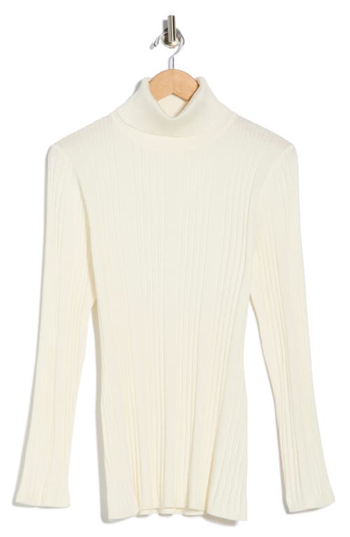 By Design Yalex Turtleneck Sweater In White