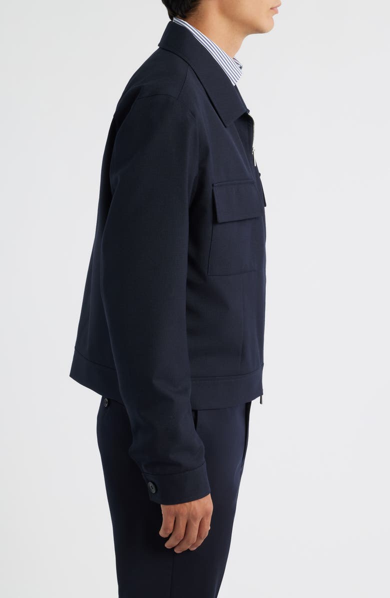 BOSS Casper Wool Jacket, Alternate, color, Dark Blue