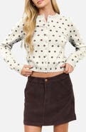 Blu Pepper Polka Dot Cardigan