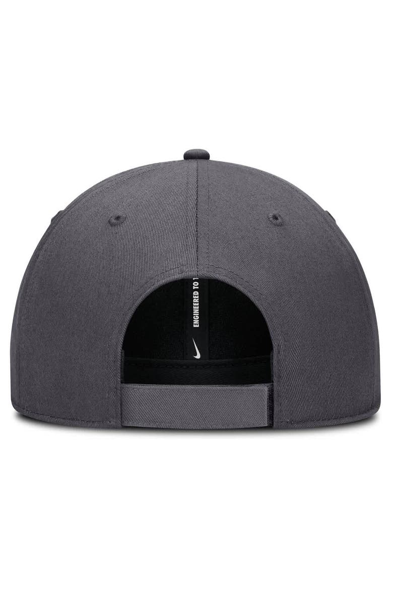 Men's Nike  Gray Miami Marlins Club Performance Adjustable Hat, Alternate, color, Gray