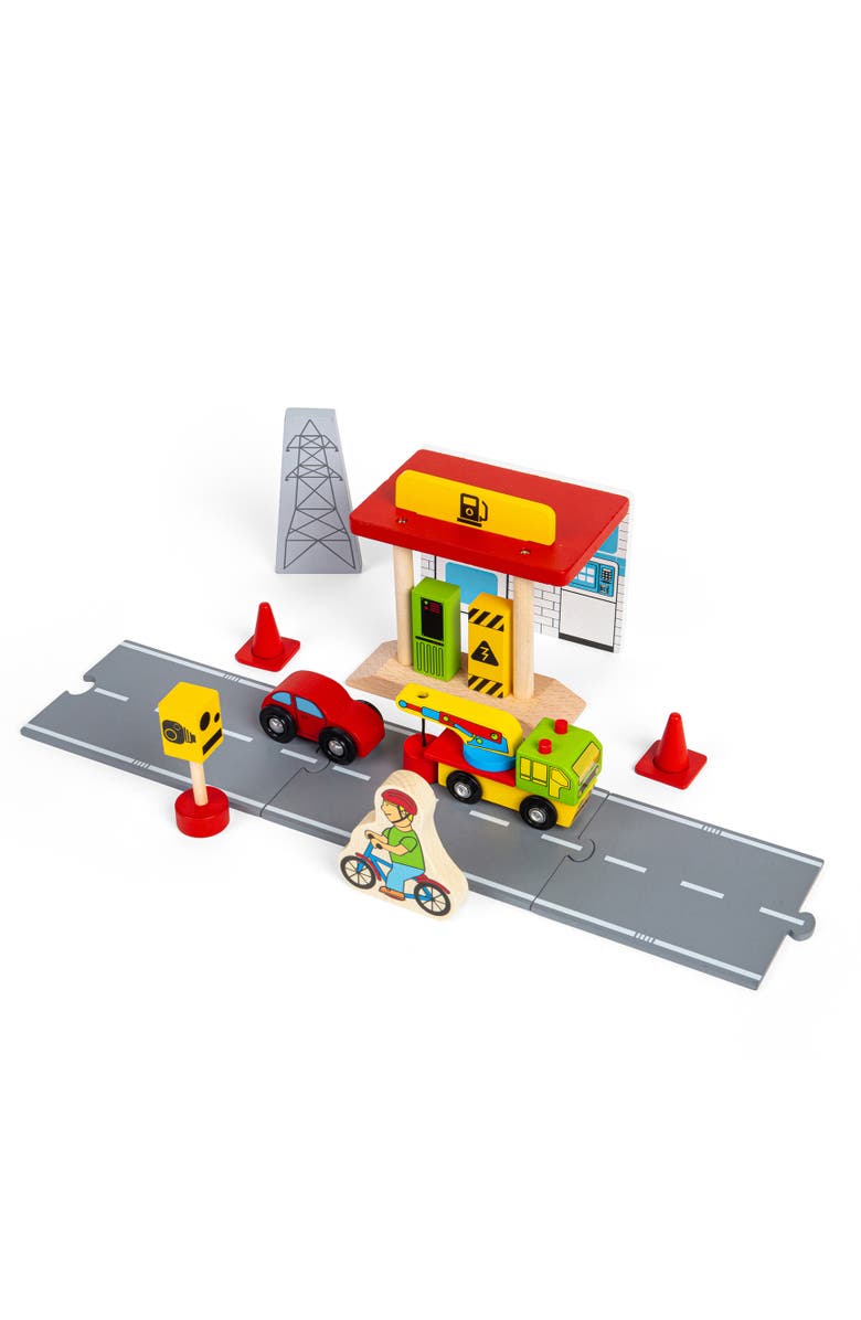 Bigjigs Rail Roadway Accessory Pack, Alternate, color, Grey