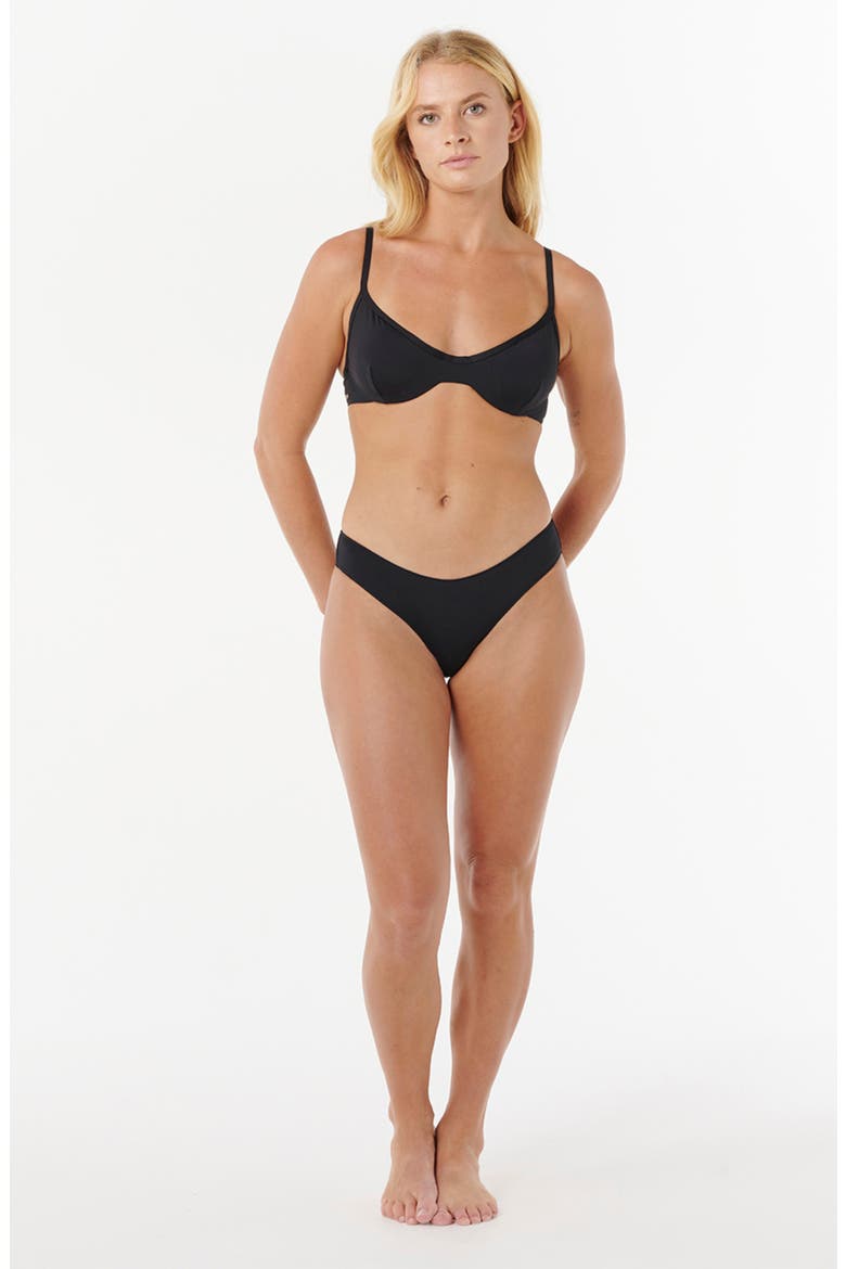 Classic Surf D- to DD-Cup Underwire Bikini Top, Alternate, color, BLACK