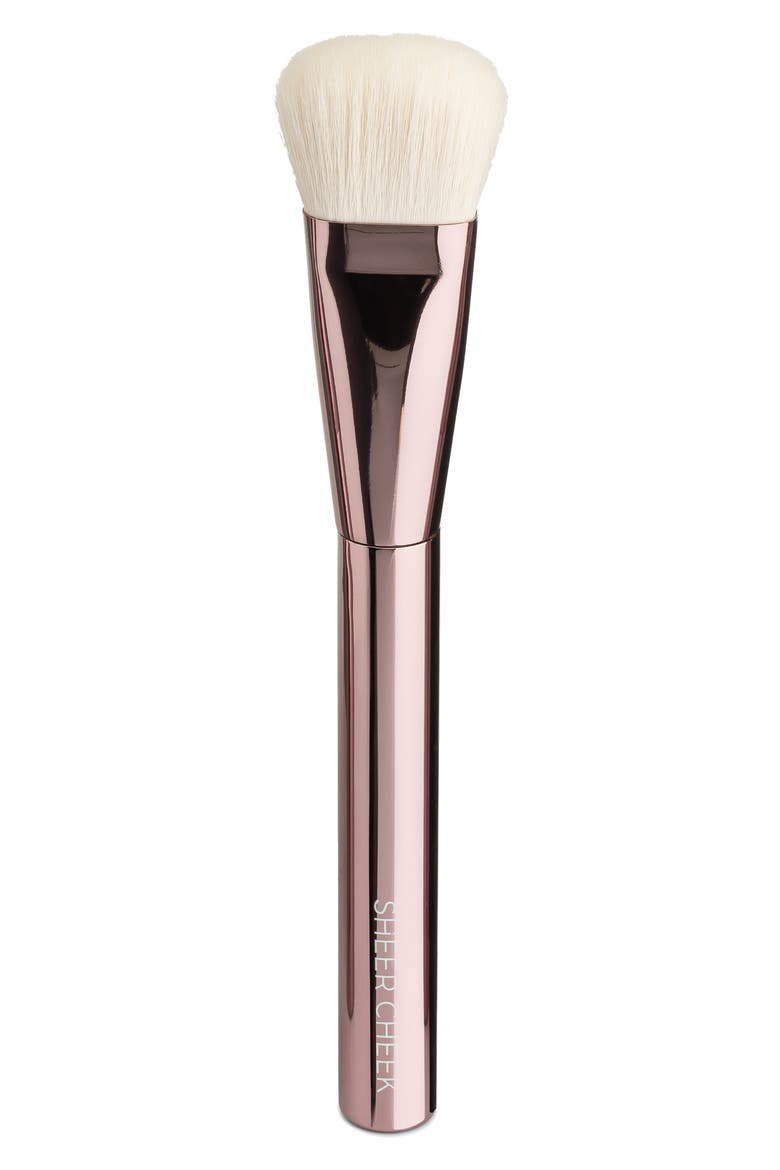 Sustainable Luxury Sheer Cheek Brush, Main, color, ROSE GOLD