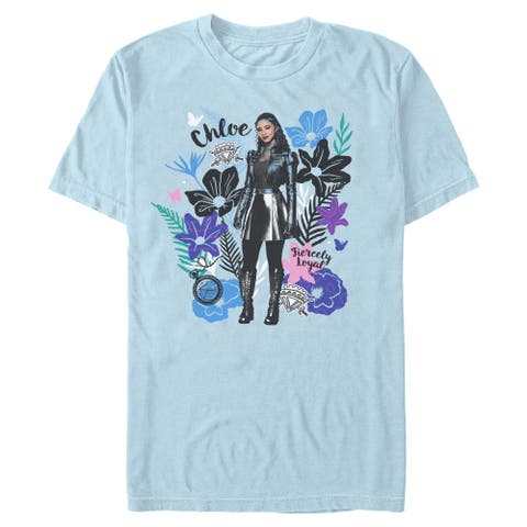 Men's Descendants Wicked Wonderland Fiercely Loyal Portrait  Graphic T-Shirt