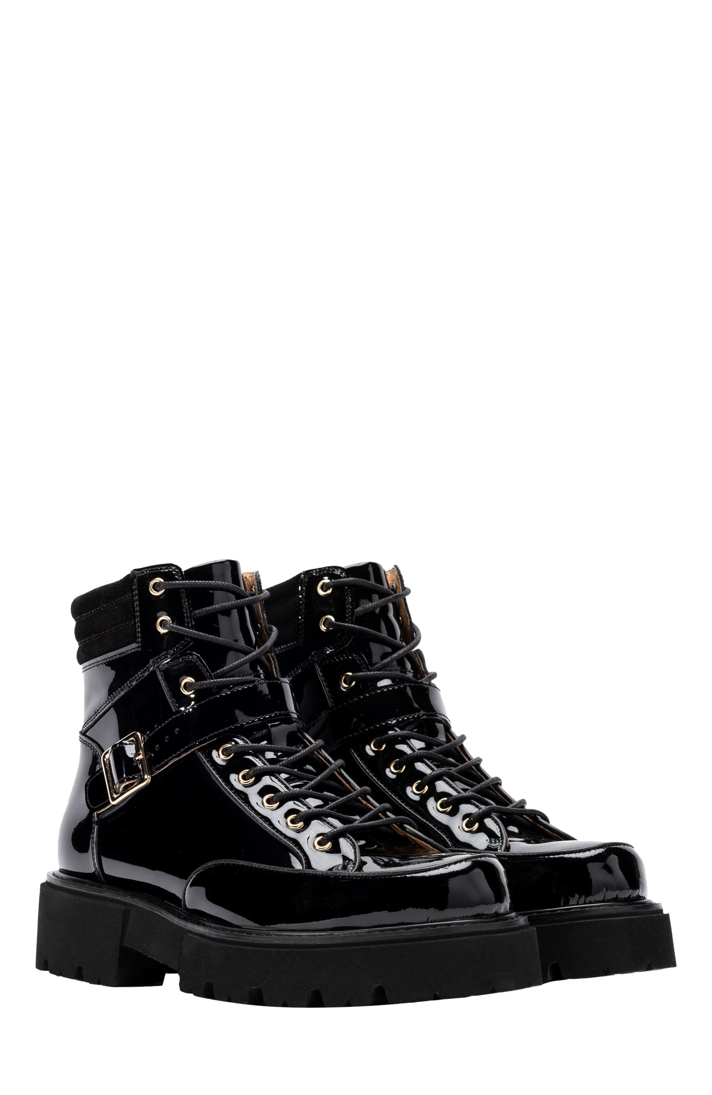 Ms. Atlas Leather Strap Boots - image 2